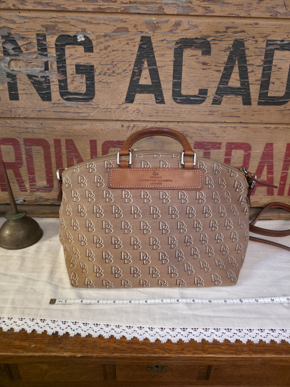 Dooney & Bourke Signature Florentine Vachetta Satchel
